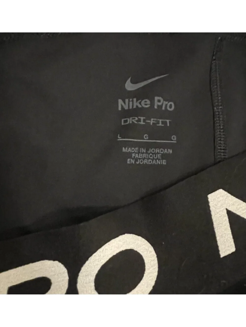 Nike Pro Dri-FIT Leggings Women's Large Athletic Training Pants